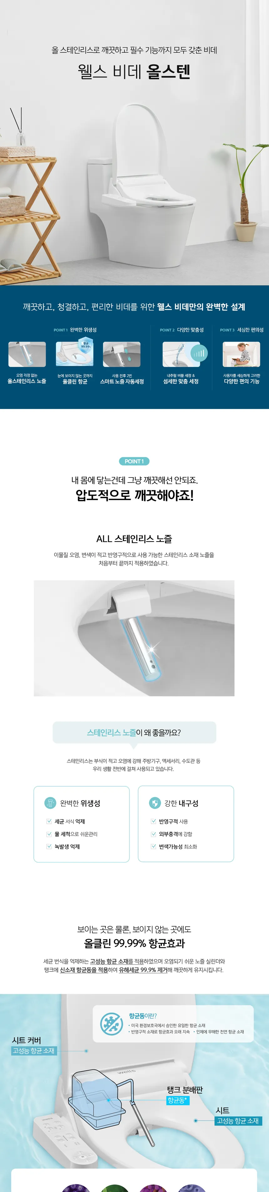 웰스 비데 올스텐 (온라인전용) 상세정보 1