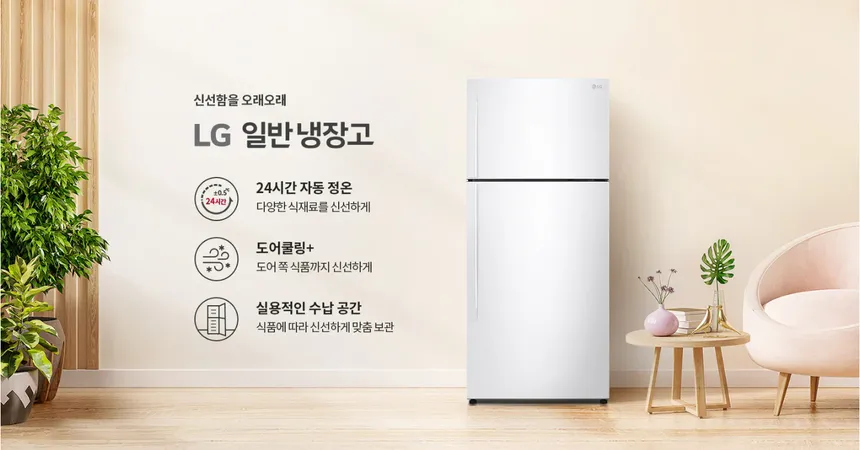 LG 일반냉장고 507L (3등급/화이트) 상세정보 1