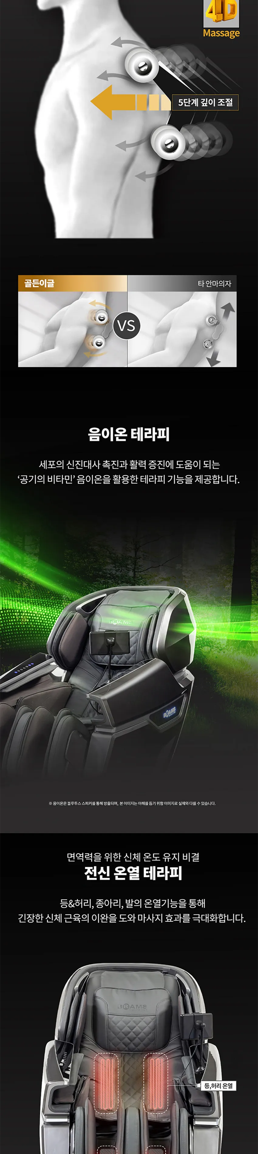 브람스 안마의자 골든이글 상세정보 2